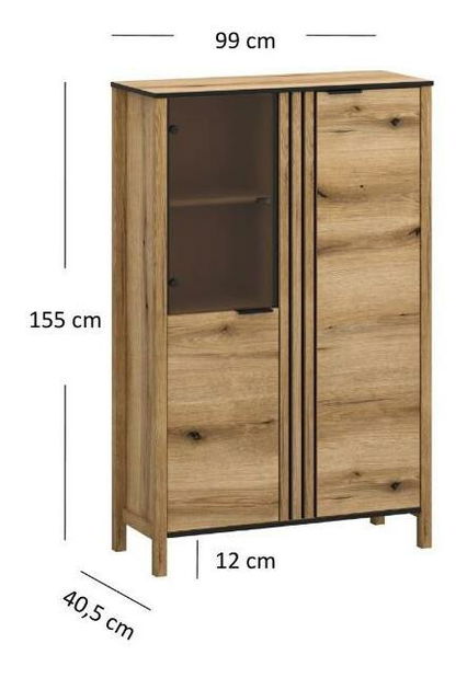 Vitrína Hemos 2 (dub evoke)