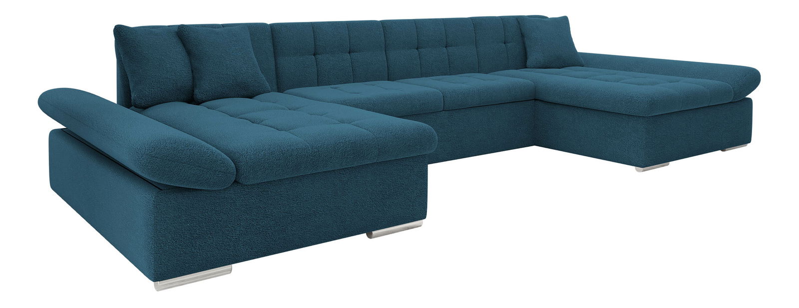 Rohová sedací souprava Agnara (mořská)