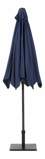 Zahradní slunečník 270 cm VARENA (hliník) (námořnická modrá)