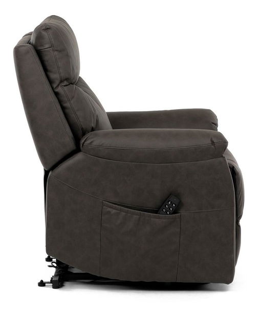 Polohovací křeslo Turbia (hnědá)