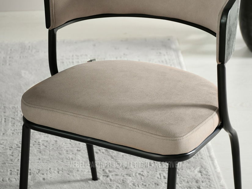 Židle Marta K (béžová + černá)