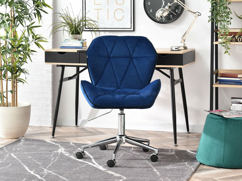 Křeslo Velma M (námořnická + chromová)