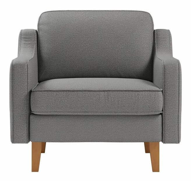 Křeslo Dělají 1 (tmavě modrá + ořech)