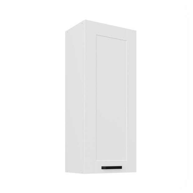 Horní kuchyňská skříňka Lucid 45 G-108 1F (korpus: bílá + fronta: mdf bílá)