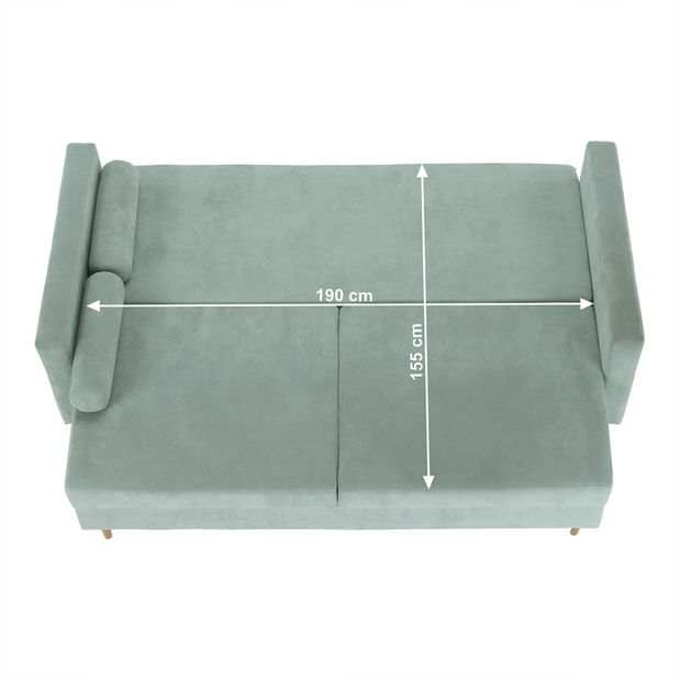 Pohovka Aurelia (mentolová)