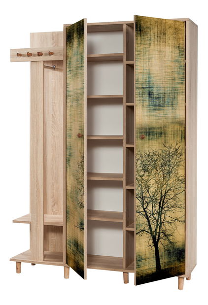 Předsíňová sestava Gardin (Dub sonoma)