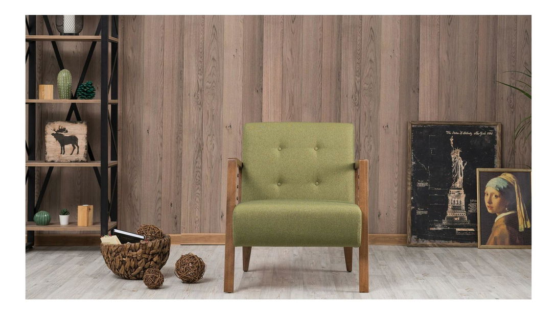 Křeslo Kramer K (zelená)