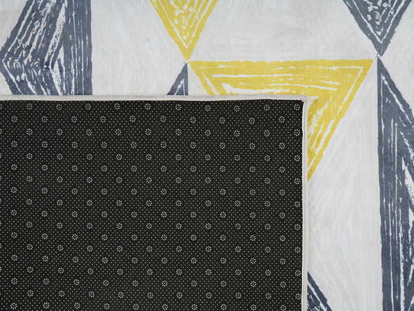 Koberec 150 cm Kales (světle šedá)