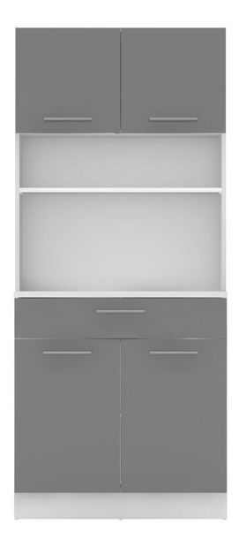 Kuchyňský kout Domini NEW (bílá + grafit)