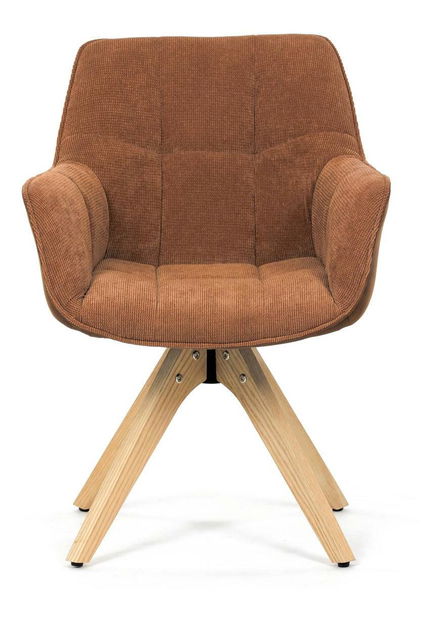 Jídelní židle Hicimos (hnědá)