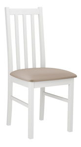 Jídelní židle Dalam X (krémová + bílá)