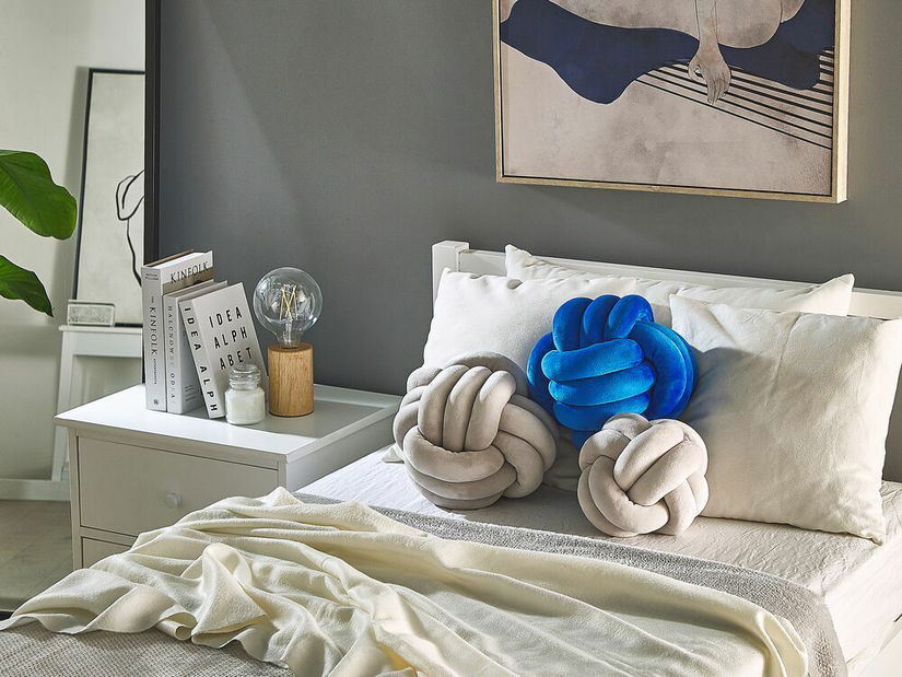 Polštář 20x20 cm MENELI (šedá)