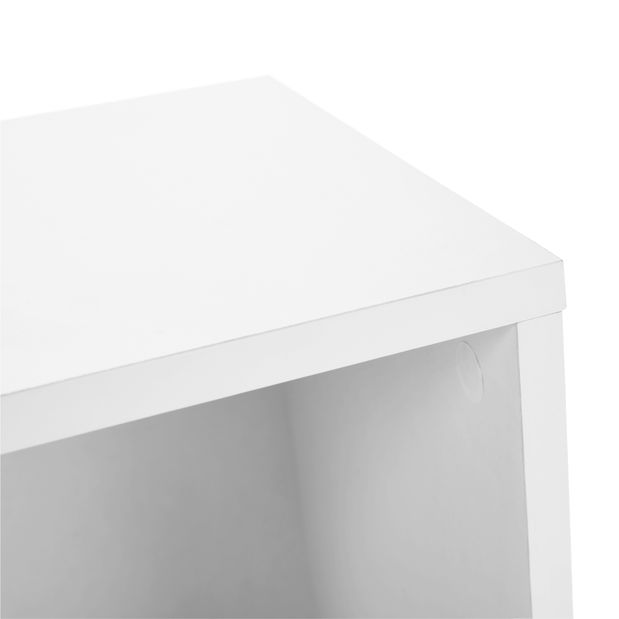 Skříňka Felicia (bílá + hnědá)