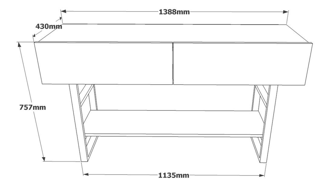 Konzolový stolek Mele 24