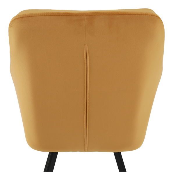 Křeslo Zela (hořčicová)