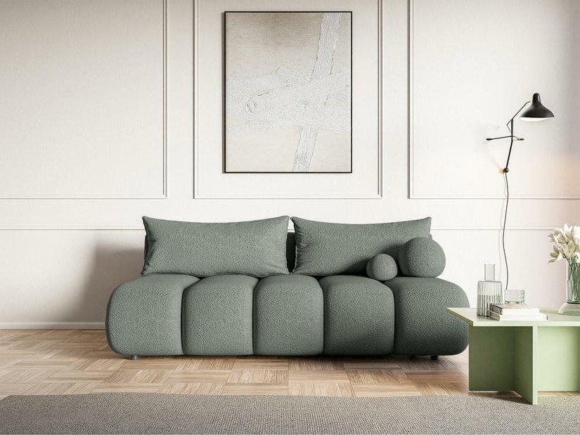 Pohovka trojsedačka Didier mini (šedá + černá)