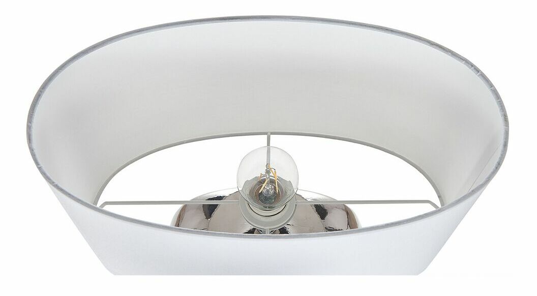 Stolní lampa Kheza (stříbrná)