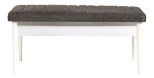 Lavice Vlasta 5 (bílá + antracit)