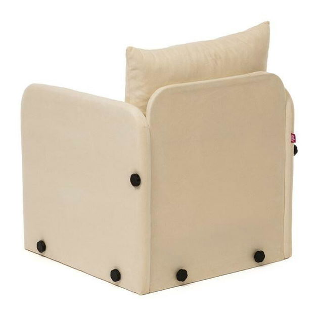 Rozkládací křeslo Sagoretti (krémová)