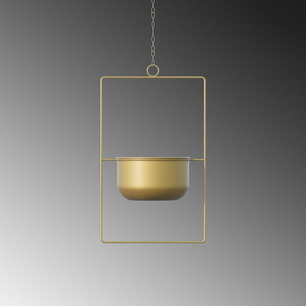 Dekorativní hrnec Prepare (zlatá)