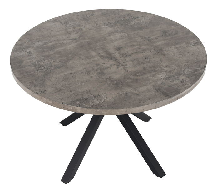 Jídelní stůl Marica (šedá + černá)