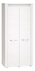 Šatní skříň Catarina 1 (bílá)