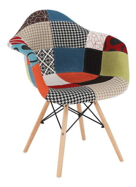 Křeslo Tevenet (vícebarevné)