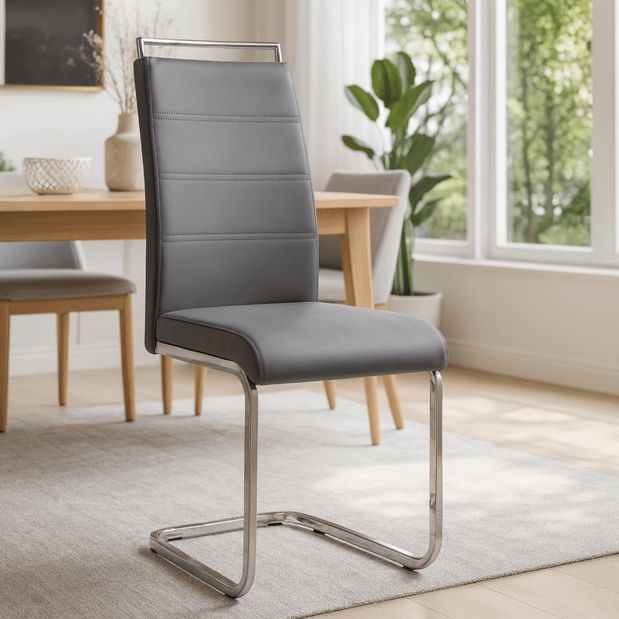 Jídelní židle Lagos (šedá)