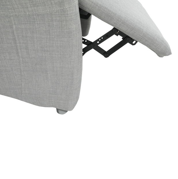 Křeslo Francesco látka šedá