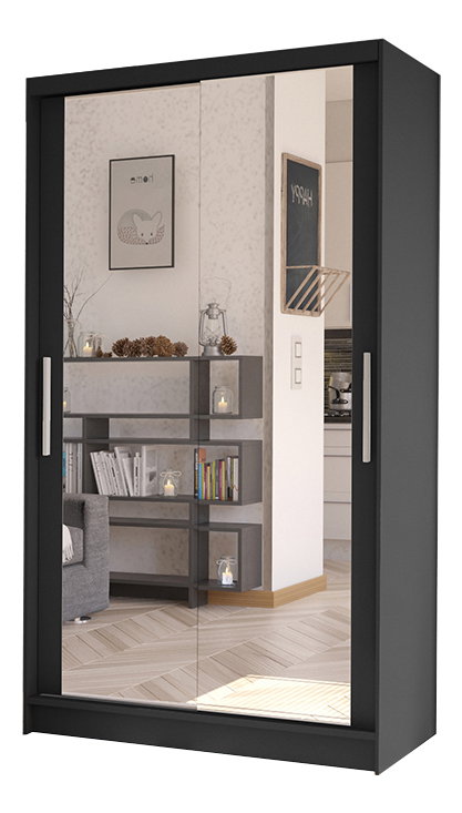 Šatní skříň Coletta VII (černá)
