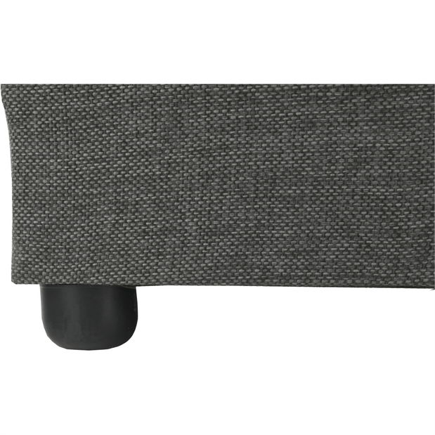 Rohová sedací souprava Maxius (šedá + černá)