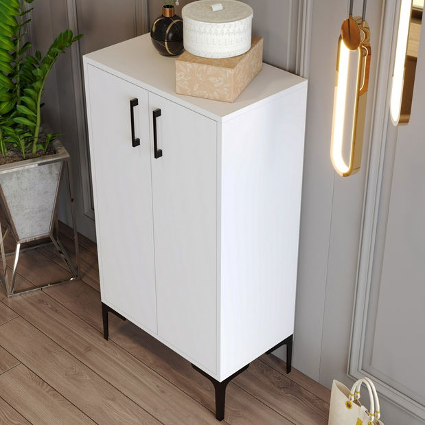 Skříňka na boty Praga 1 (Bílá)