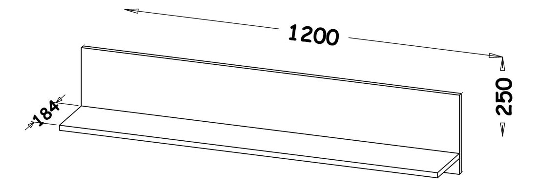 Obývací stěna Clover II (s osvětlením)