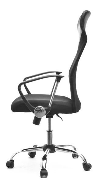 Židle Osla (černá + chromová)