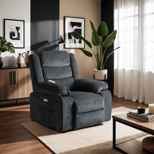 Masážní křeslo Jornaleros (tmavě šedá)