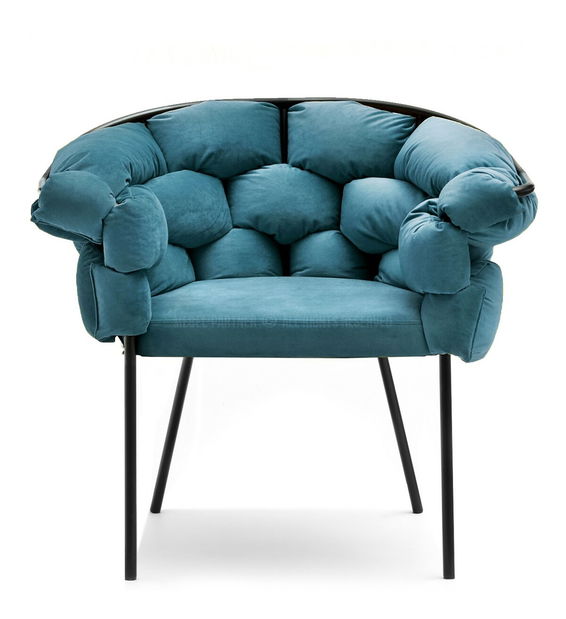 Relaxační křeslo Piplio (černá)