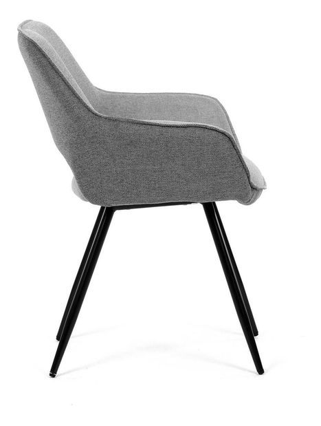 Jídelní židle Concertado (stříbrná)