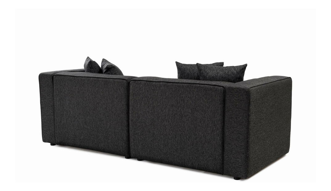 Rohová sedačka Morelotta (P) (antracit)