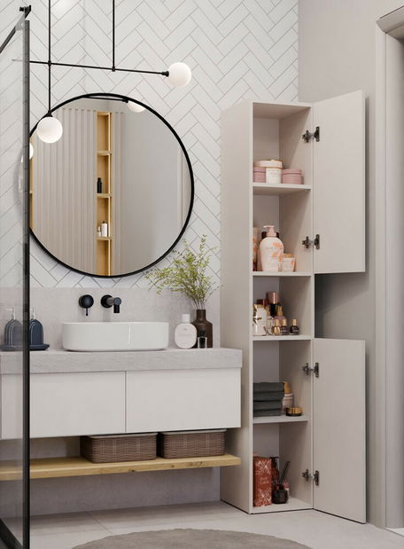 Koupelnová skříňka Neltossa 9 (kašmír)