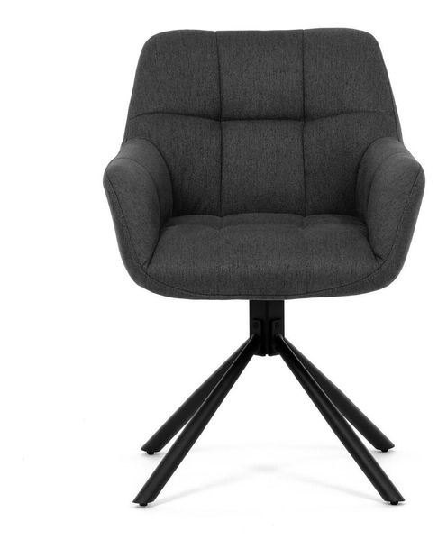 Jídelní židle Hogares (tmavě šedá)