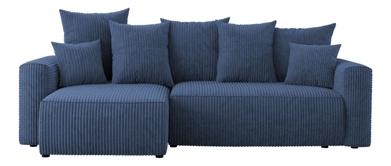 Rohová sedačka Denia (L) (tmavě modrá)