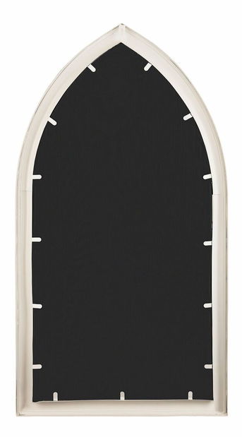 Nástěnné zrcadlo Tokabi (bílá)