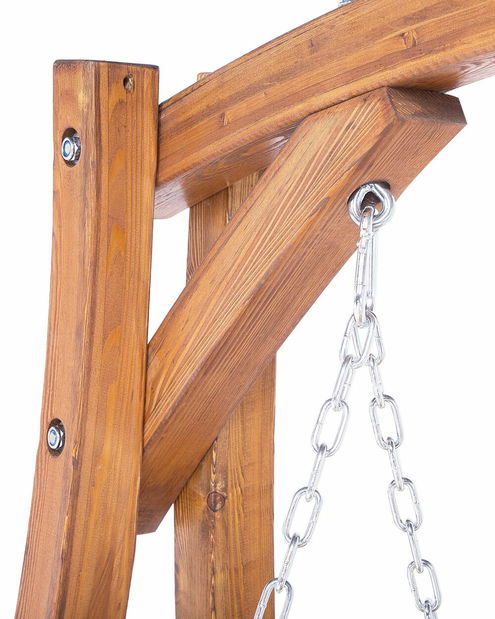 Houpačka Novo (tmavé dřevo)