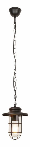 Venkovní svítidlo Pavia 8070 (matná černá + průhledné sklo)