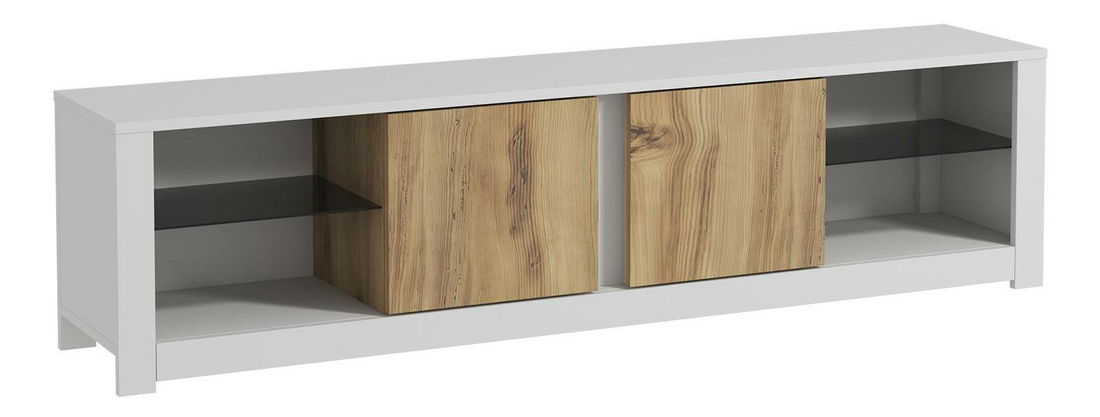 TV stolek/skříňka Adios (dub bílý)