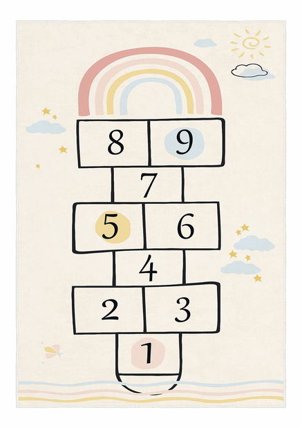 Koberec 140 x 220 cm Woola 96 (krémová)