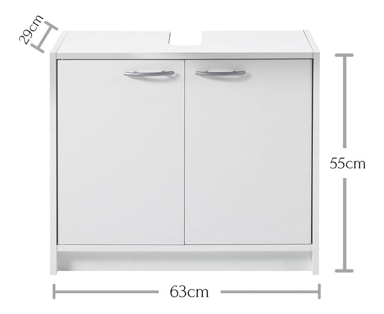 Skříňka pod umyvadlo Sodos (bílá)