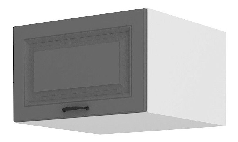 Horní kuchyňská skříňka Sheila 60 NAGU-36 1F (bílá + grafit)