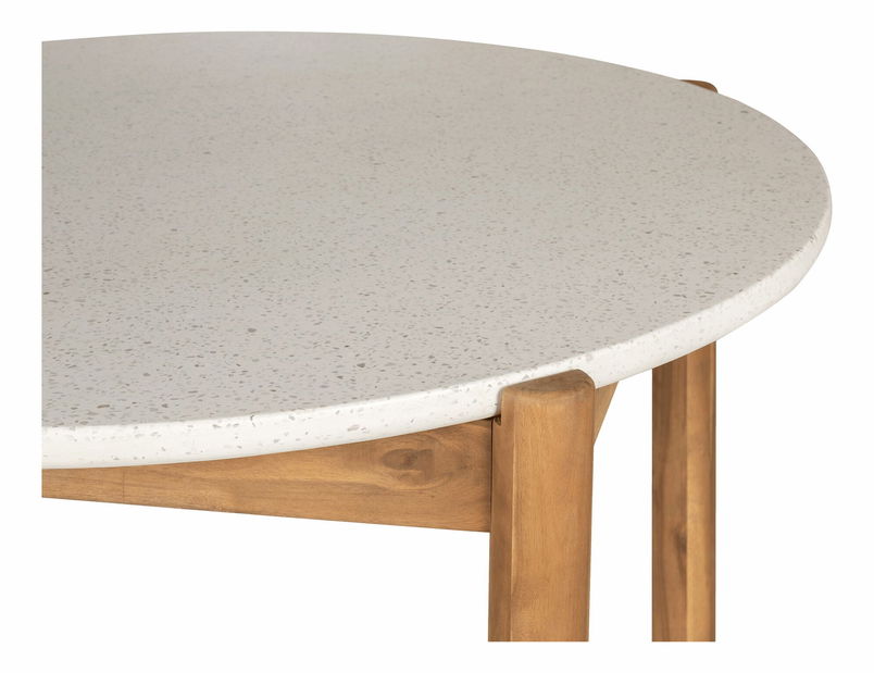 Zahradní stůl Taleria 8 (přírodní + bílá)