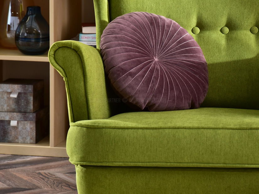 Křeslo ušák Margis (ořech)